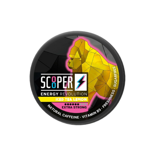 SCOOPER ENERGY ICED TEA LEMON